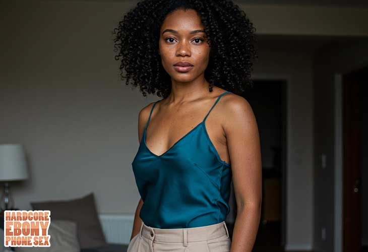 Pleasure-Seeking Black Girls on the Phone